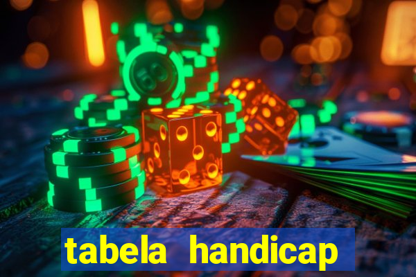 tabela handicap asiatico escanteios